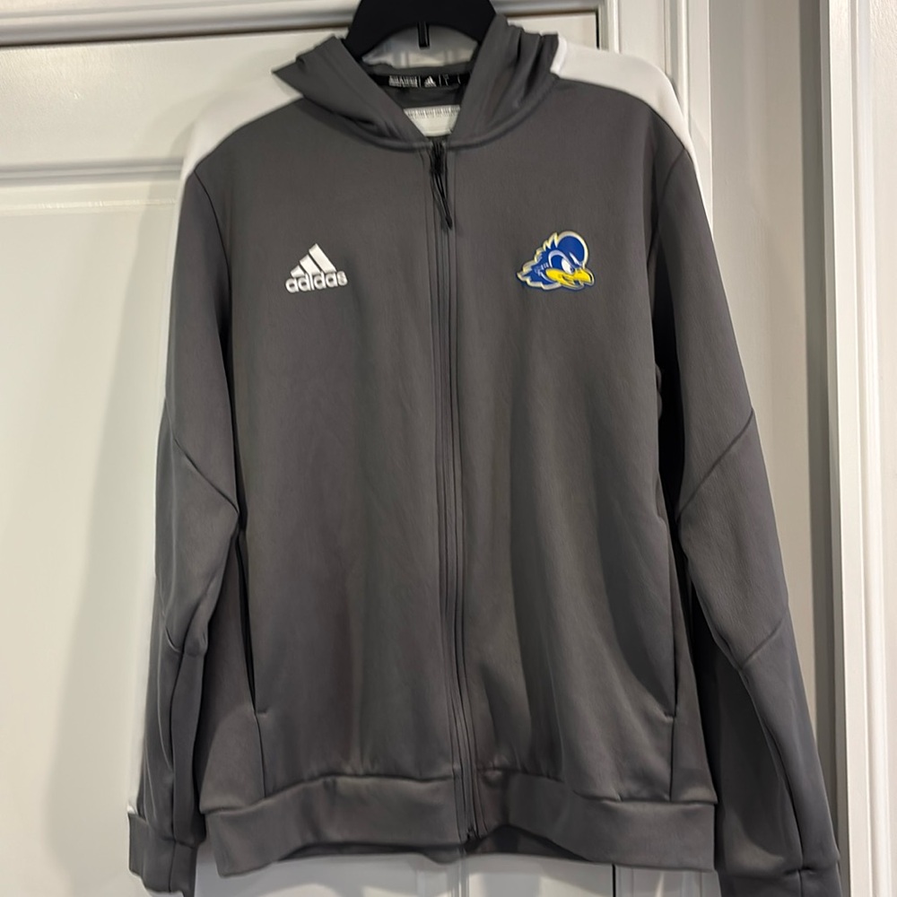 Men's University of Delaware Full Zip Hoodie/Jacket, Large, Worn Once